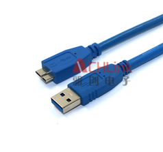 USB3.0硬盘数据线 3.0AM转MICRO USB线